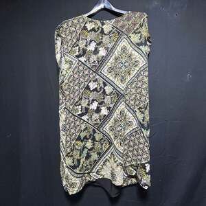 Boho chic Fifteen Twenty Patchwork Paisley Print Sleeveless Viscose Blouse Sz S